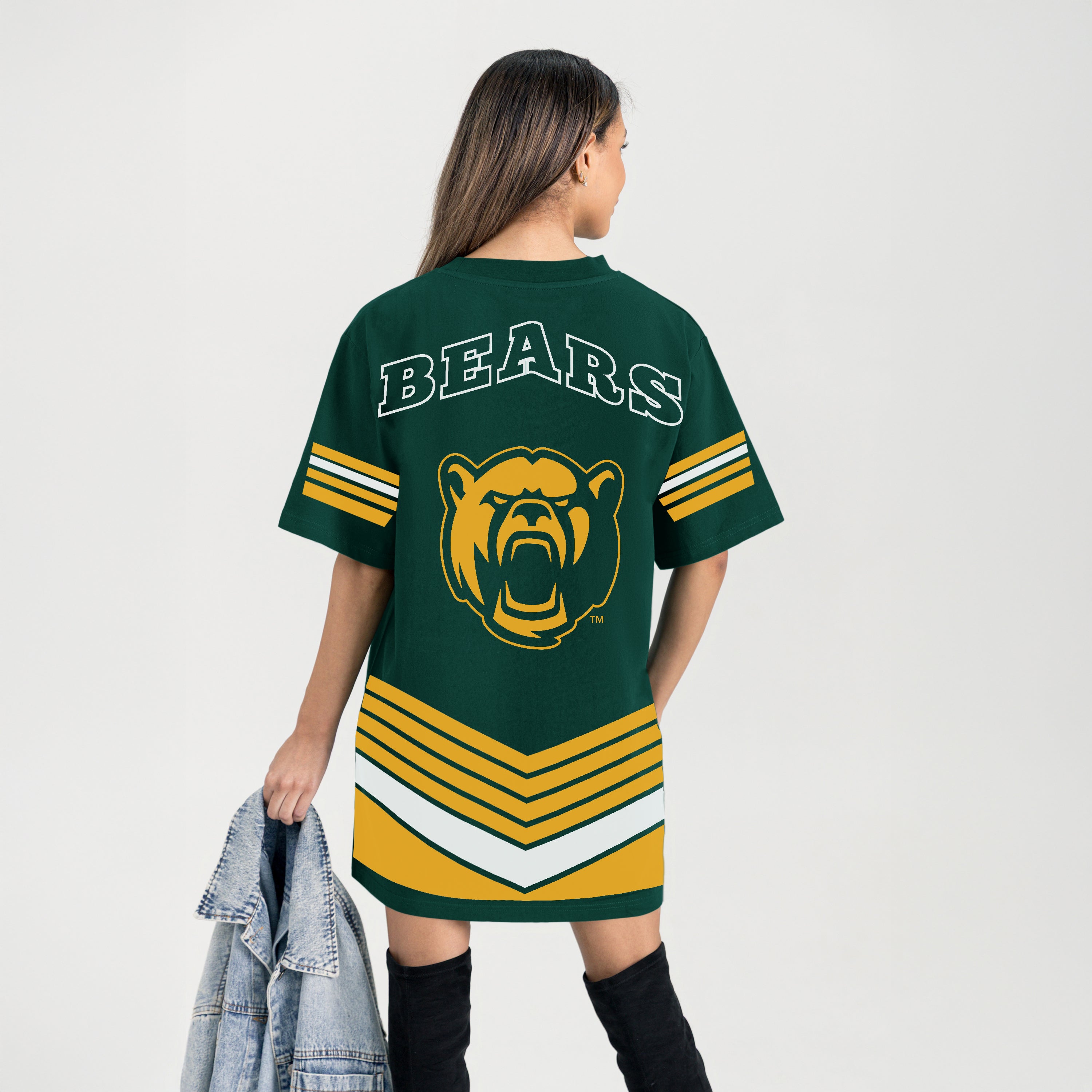 BAYLOR BEARS PERFECT SCORE RETRO T-SHIRT DRESS