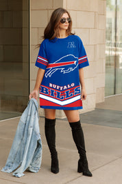BUFFALO BILLS PERFECT SCORE RETRO T-SHIRT DRESS