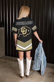 COLORADO BUFFALOES PERFECT SCORE RETRO T-SHIRT DRESS