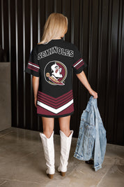 FLORIDA STATE SEMINOLES PERFECT SCORE RETRO T-SHIRT DRESS