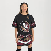 FLORIDA STATE SEMINOLES PERFECT SCORE RETRO T-SHIRT DRESS