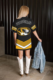 MISSOURI TIGERS PERFECT SCORE RETRO T-SHIRT DRESS