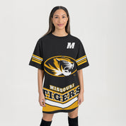 MISSOURI TIGERS PERFECT SCORE RETRO T-SHIRT DRESS