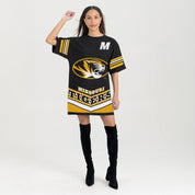 MISSOURI TIGERS PERFECT SCORE RETRO T-SHIRT DRESS