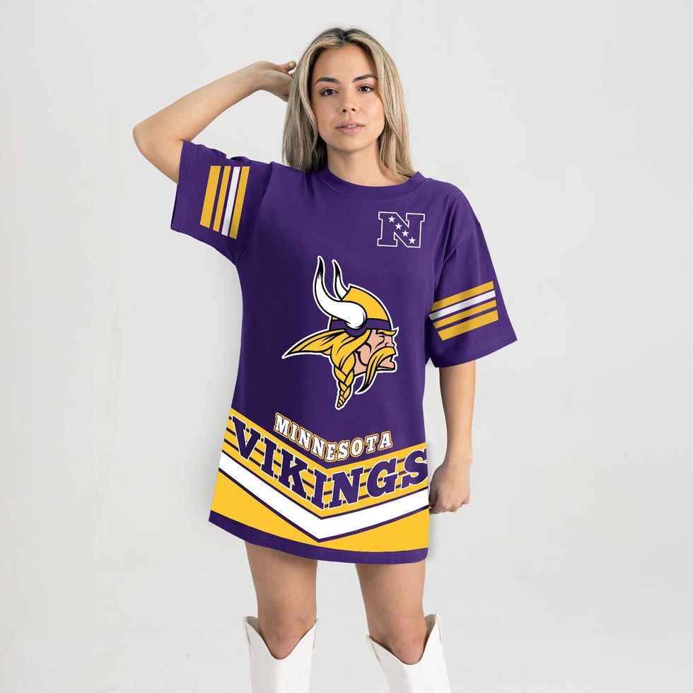 minnesota vikings dress shirt Men's J. Palmer White Minnesota Vikings Man-In-Motion Long Sleeve Button-Up Dress Shirt
