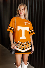 TENNESSEE VOLUNTEERS PERFECT SCORE RETRO T-SHIRT DRESS