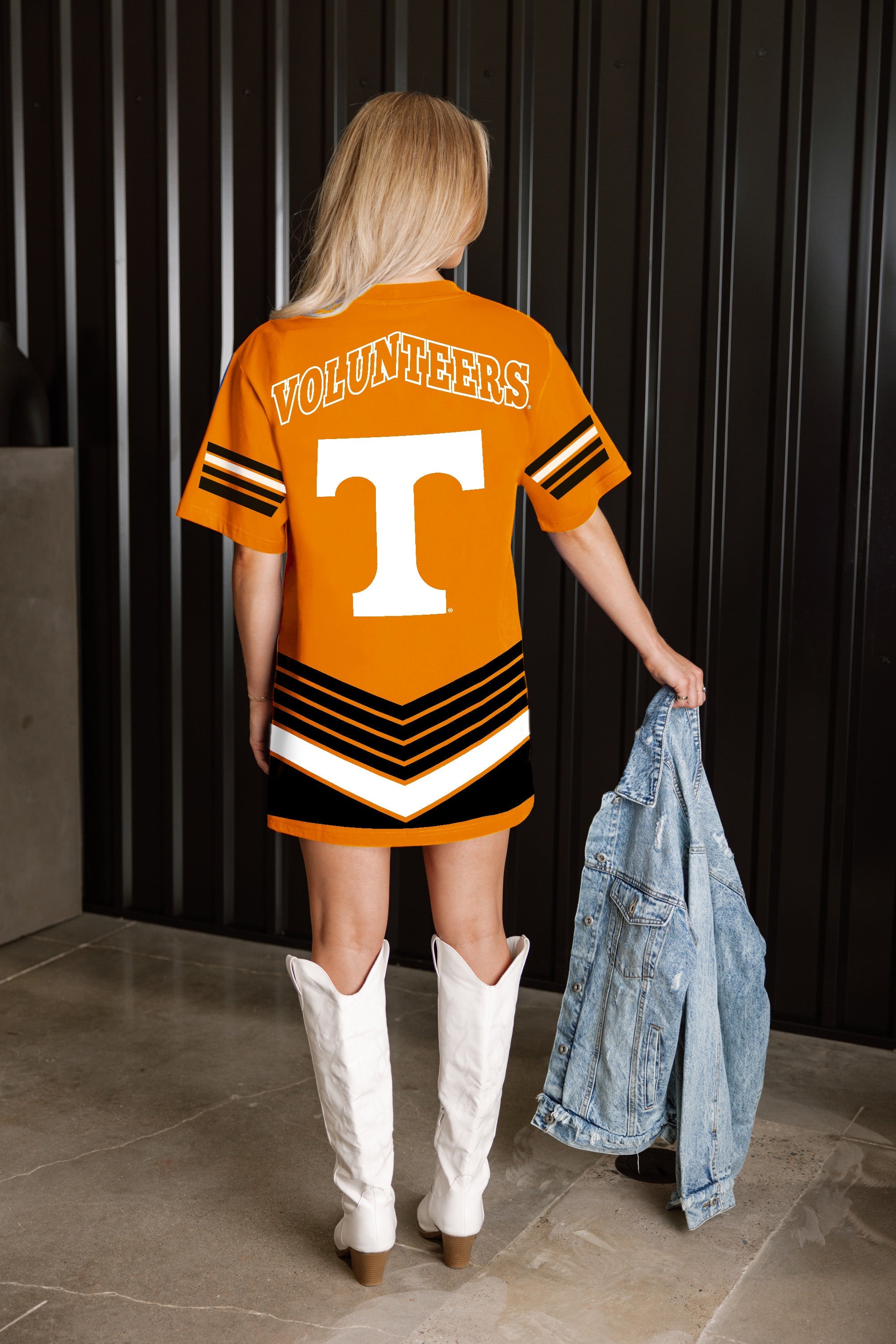 TENNESSEE VOLUNTEERS PERFECT SCORE RETRO T-SHIRT DRESS