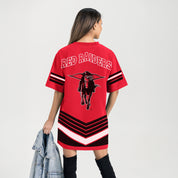 TEXAS TECH RED RAIDERS PERFECT SCORE RETRO T-SHIRT DRESS