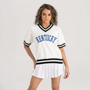 KENTUCKY WILDCATS INFINITE CHARM VARSITY V-NECK SWEATER