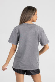 TEAM USA BORN TO SHINE RHINESTONE TRIM V-NECK TEE