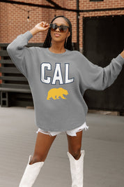 CALIFORNIA GOLDEN BEARS PURE MOTION VINTAGE WASH CORDED PULLOVER