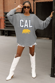 CALIFORNIA GOLDEN BEARS PURE MOTION VINTAGE WASH CORDED PULLOVER