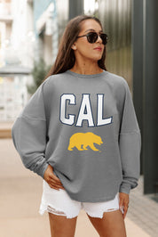 CALIFORNIA GOLDEN BEARS PURE MOTION VINTAGE WASH CORDED PULLOVER
