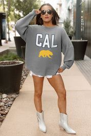 CALIFORNIA GOLDEN BEARS PURE MOTION VINTAGE WASH CORDED PULLOVER