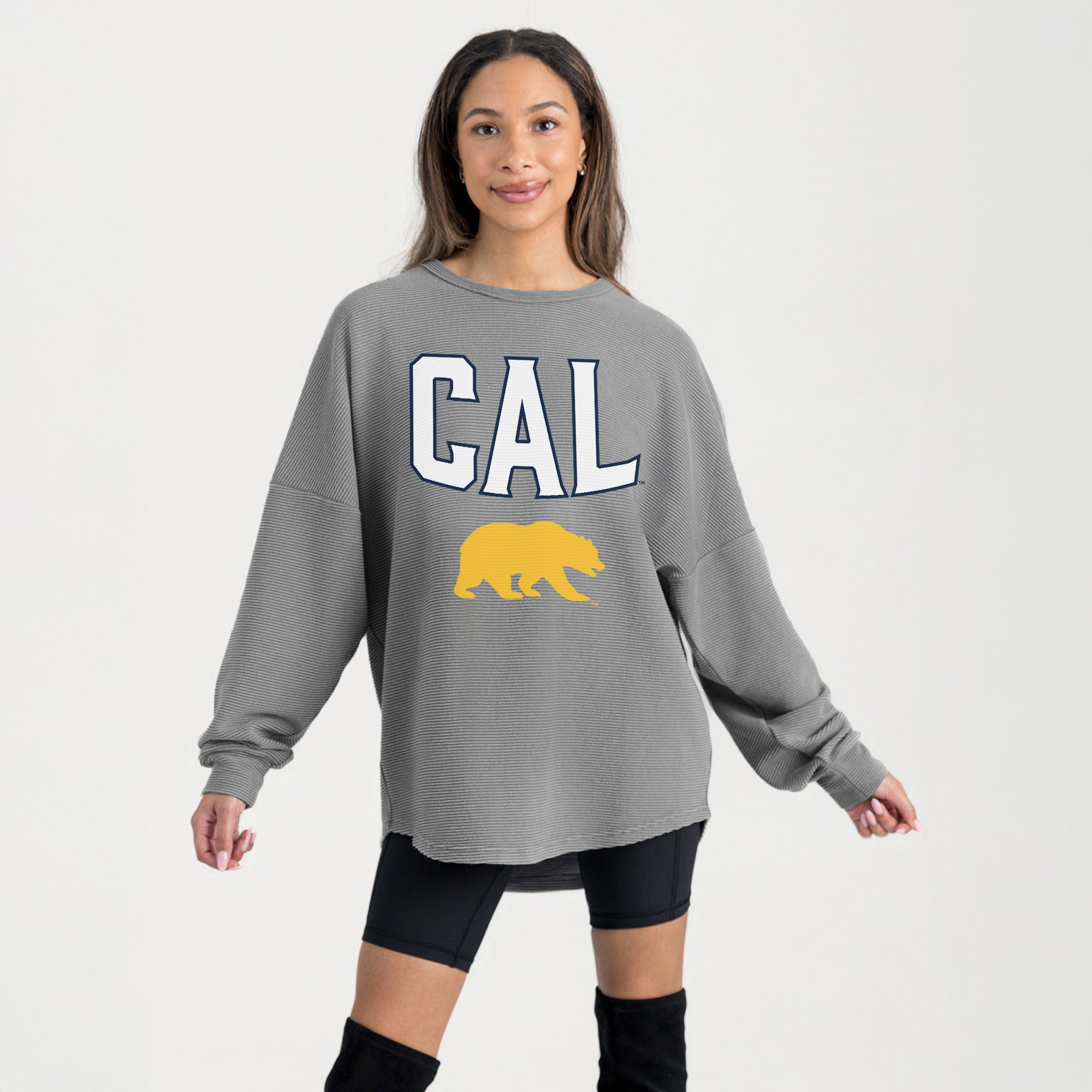 CALIFORNIA GOLDEN BEARS PURE MOTION VINTAGE WASH CORDED PULLOVER