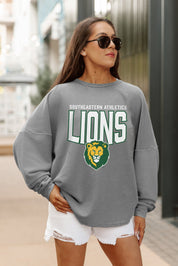 SOUTHEASTERN LOUISIANA LIONS PURE MOTION VINTAGE WASH CORDED PULLOVER