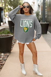 SOUTHEASTERN LOUISIANA LIONS PURE MOTION VINTAGE WASH CORDED PULLOVER