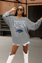 NEVADA WOLF PACK PURE MOTION VINTAGE WASH CORDED PULLOVER