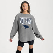 NEVADA WOLF PACK PURE MOTION VINTAGE WASH CORDED PULLOVER