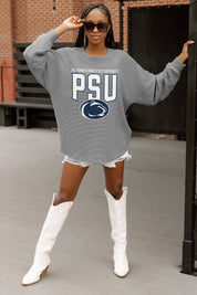 PENN STATE NITTANY LIONS PURE MOTION VINTAGE WASH CORDED PULLOVER