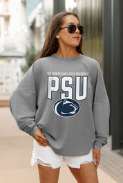 PENN STATE NITTANY LIONS PURE MOTION VINTAGE WASH CORDED PULLOVER