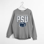 PENN STATE NITTANY LIONS PURE MOTION VINTAGE WASH CORDED PULLOVER