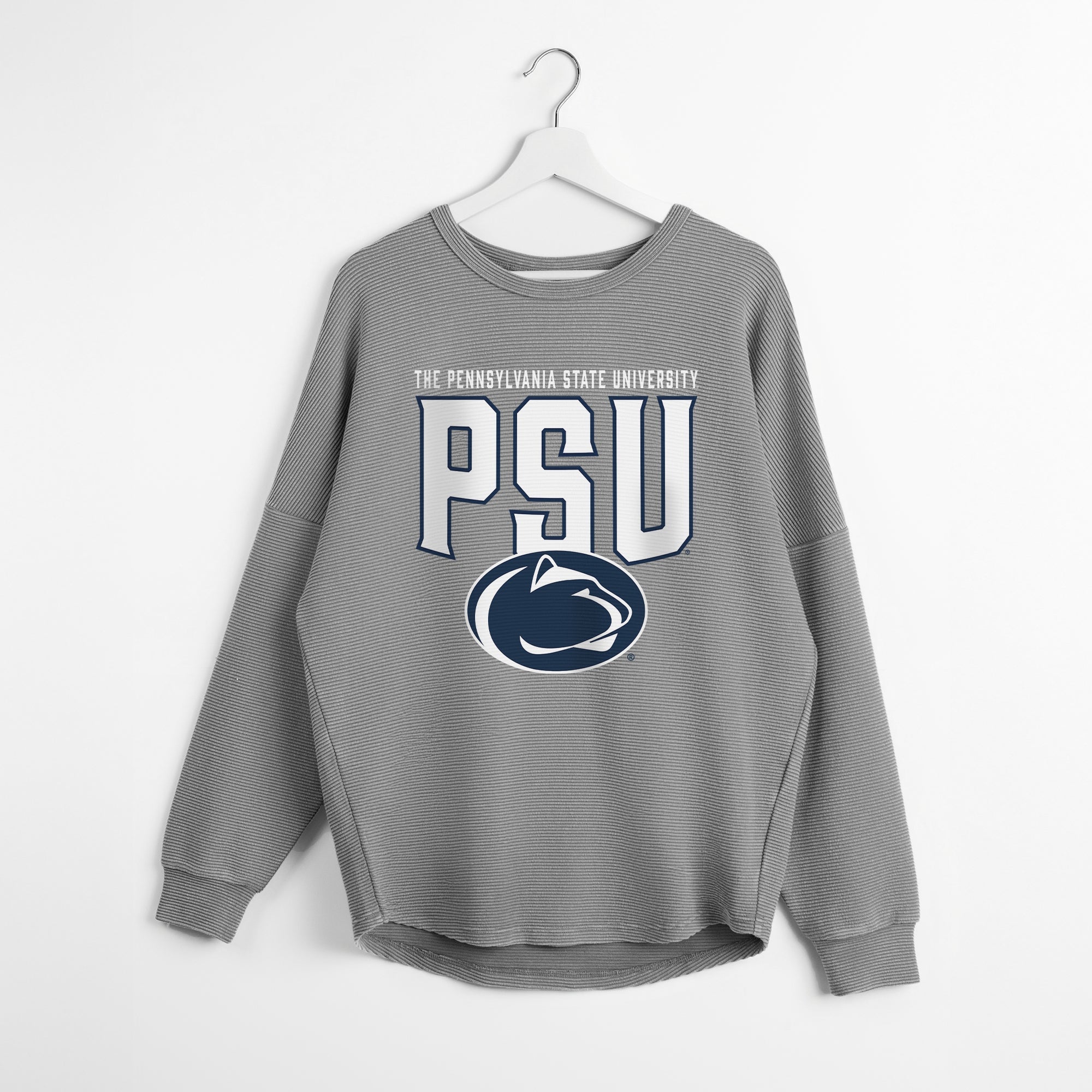 PENN STATE NITTANY LIONS PURE MOTION VINTAGE WASH CORDED PULLOVER
