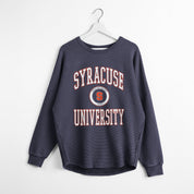 SYRACUSE ORANGE RELENTLESS VINTAGE WASH CORDED PULLOVER