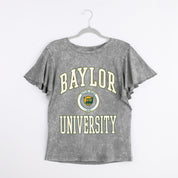 BAYLOR BEARS VICTORY MODE FLUTTER SLEEVE TEE IN GREY
