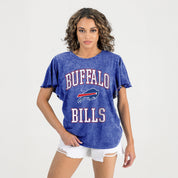 BUFFALO BILLS VICTORY MODE FLUTTER SLEEVE TEE IN ROYAL