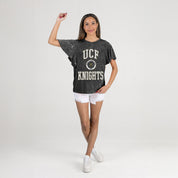 CENTRAL FLORIDA KNIGHTS VICTORY MODE FLUTTER SLEEVE TEE IN BLACK