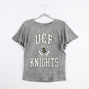 CENTRAL FLORIDA KNIGHTS VICTORY MODE FLUTTER SLEEVE TEE IN GREY