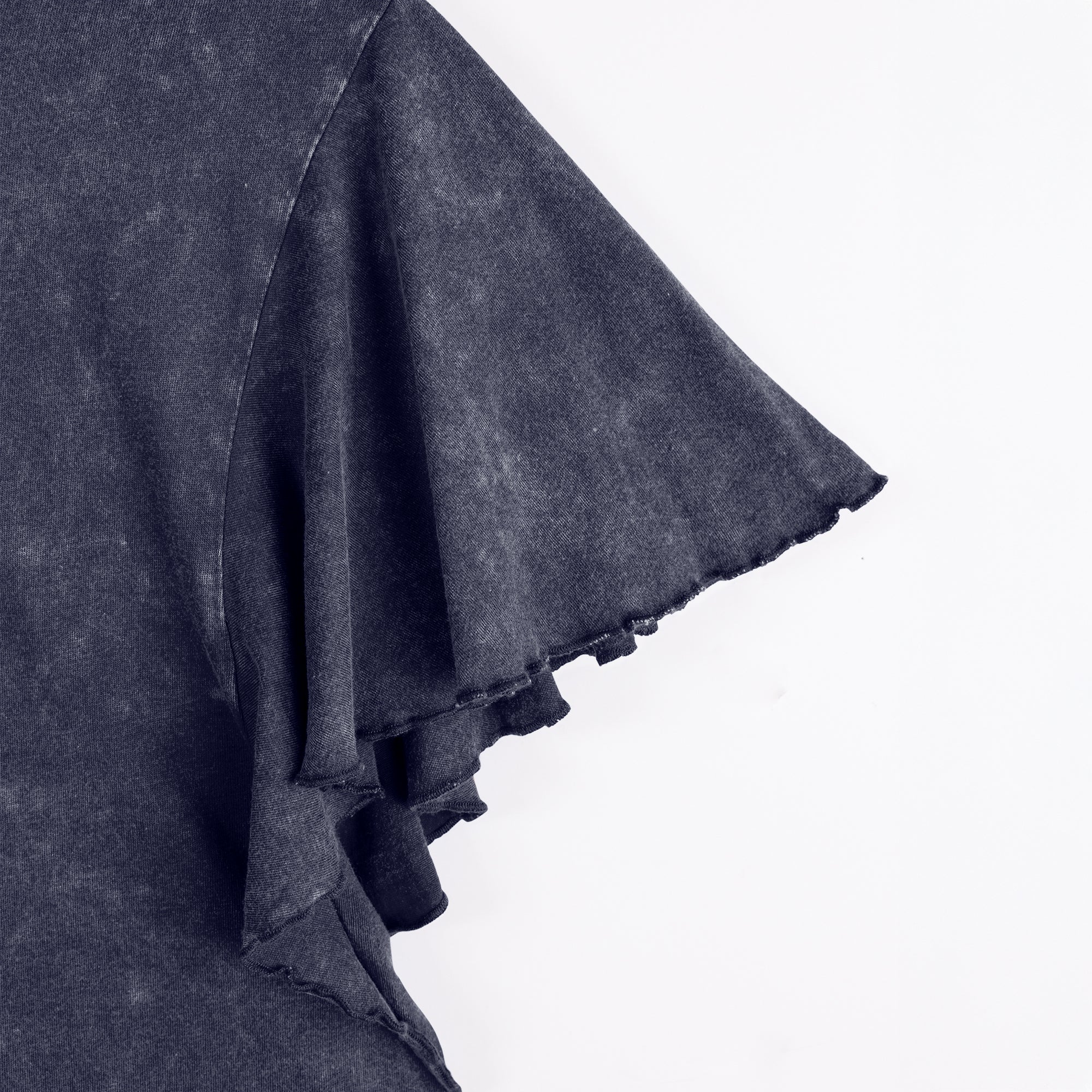 ILLINOIS FIGHTING ILLINI VICTORY MODE FLUTTER SLEEVE TEE IN NAVY