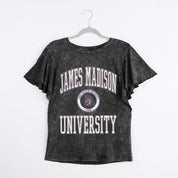 JAMES MADISON DUKES VICTORY MODE FLUTTER SLEEVE TEE IN BLACK