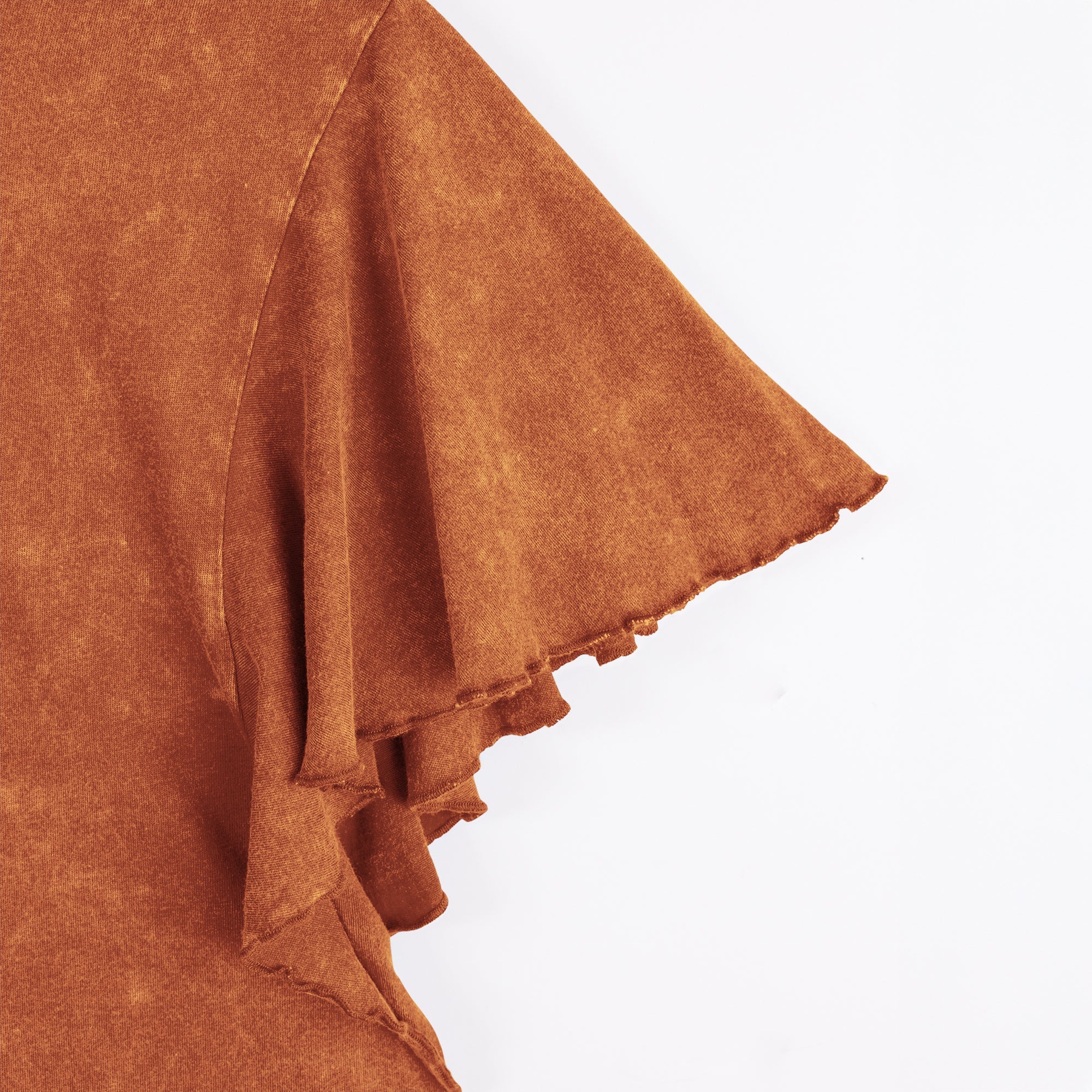 TEXAS LONGHORNS VICTORY MODE FLUTTER SLEEVE TEE IN TEX ORANGE