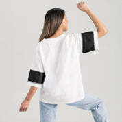 CENTRAL FLORIDA KNIGHTS DOMINANCE RHINESTONE STRIPE VARSITY TEE