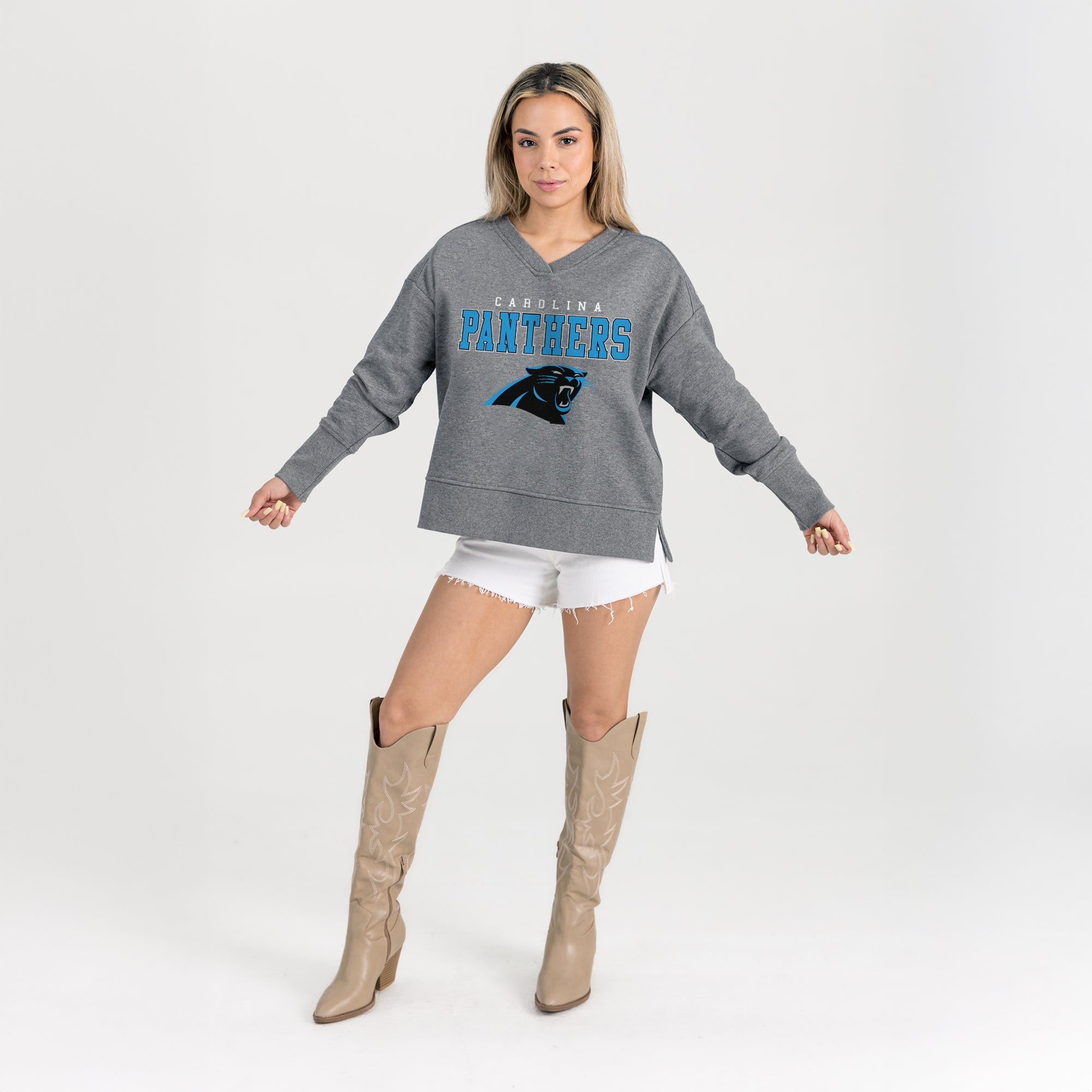 CAROLINA PANTHERS MOST WANTED CLASSIC FRENCH TERRY PULLOVER