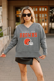 CLEVELAND BROWNS MOST WANTED CLASSIC FRENCH TERRY PULLOVER