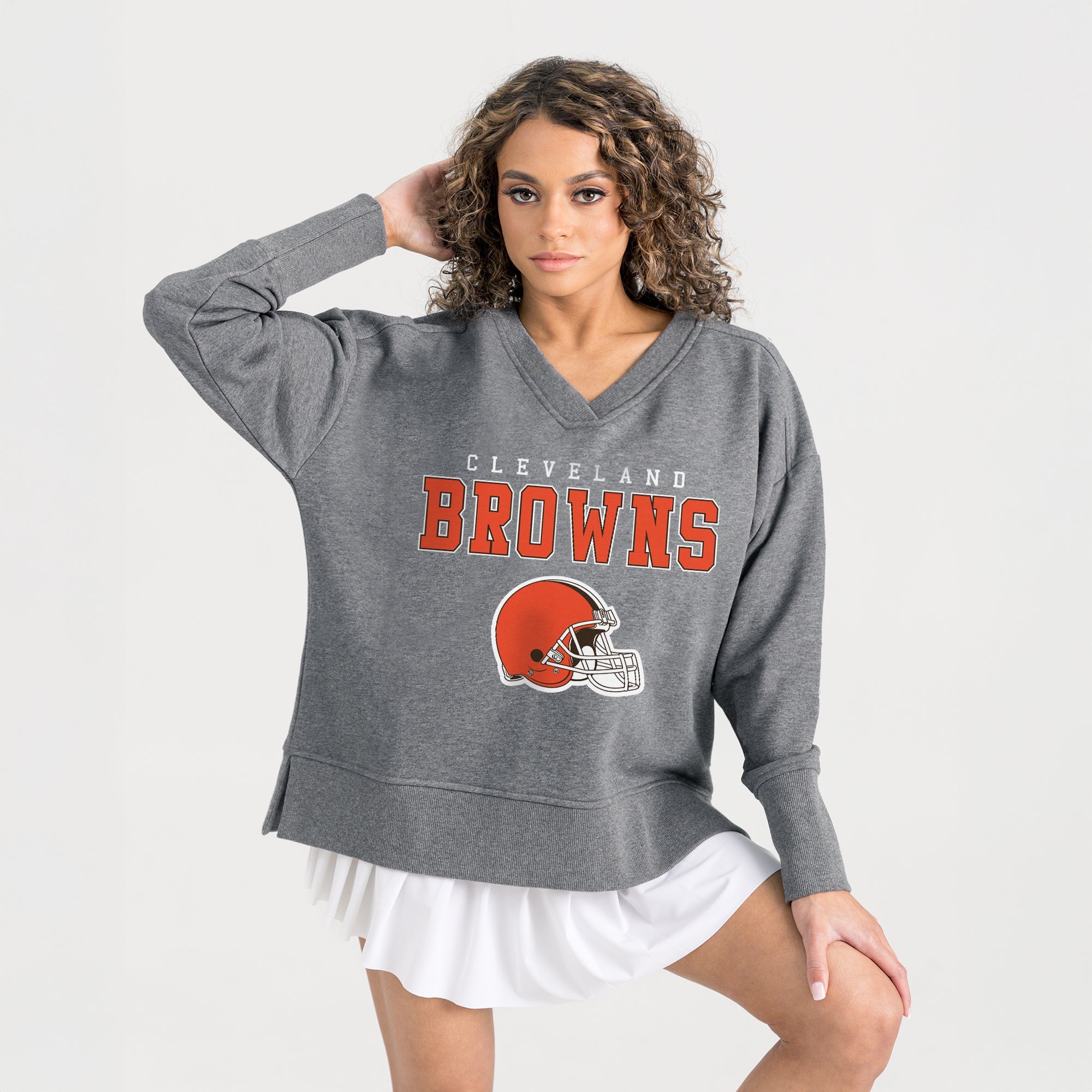 CLEVELAND BROWNS MOST WANTED CLASSIC FRENCH TERRY PULLOVER