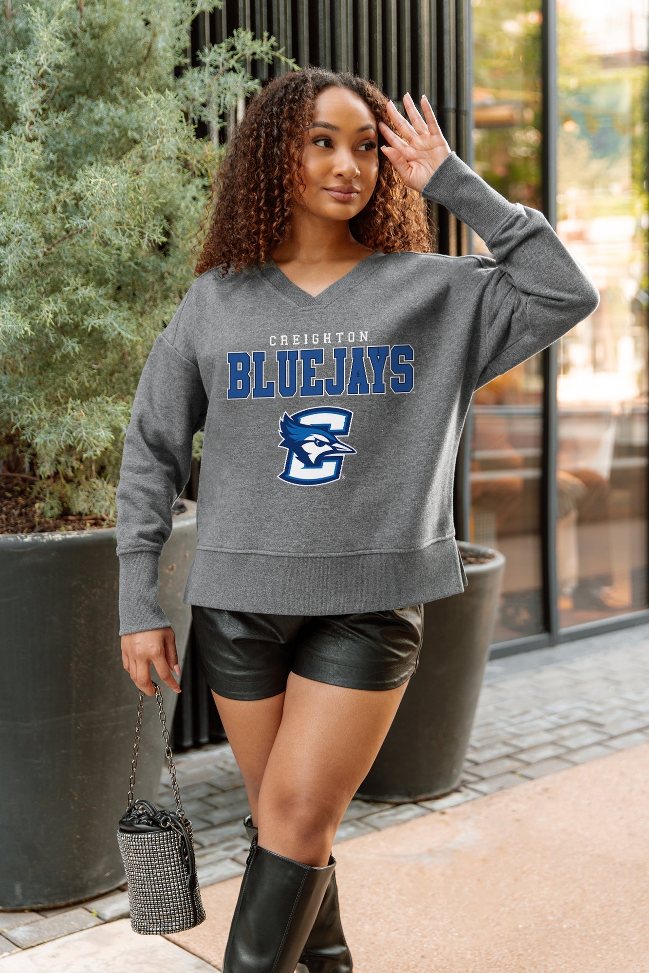 CREIGHTON BLUEJAYS MOST WANTED CLASSIC FRENCH TERRY PULLOVER