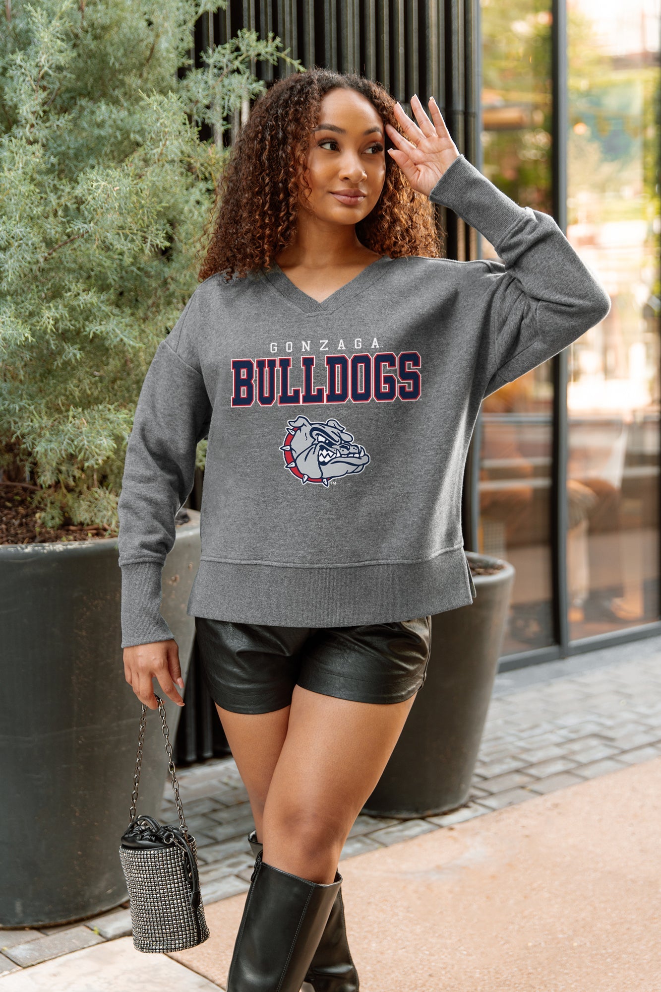 GONZAGA BULLDOGS MOST WANTED CLASSIC FRENCH TERRY PULLOVER