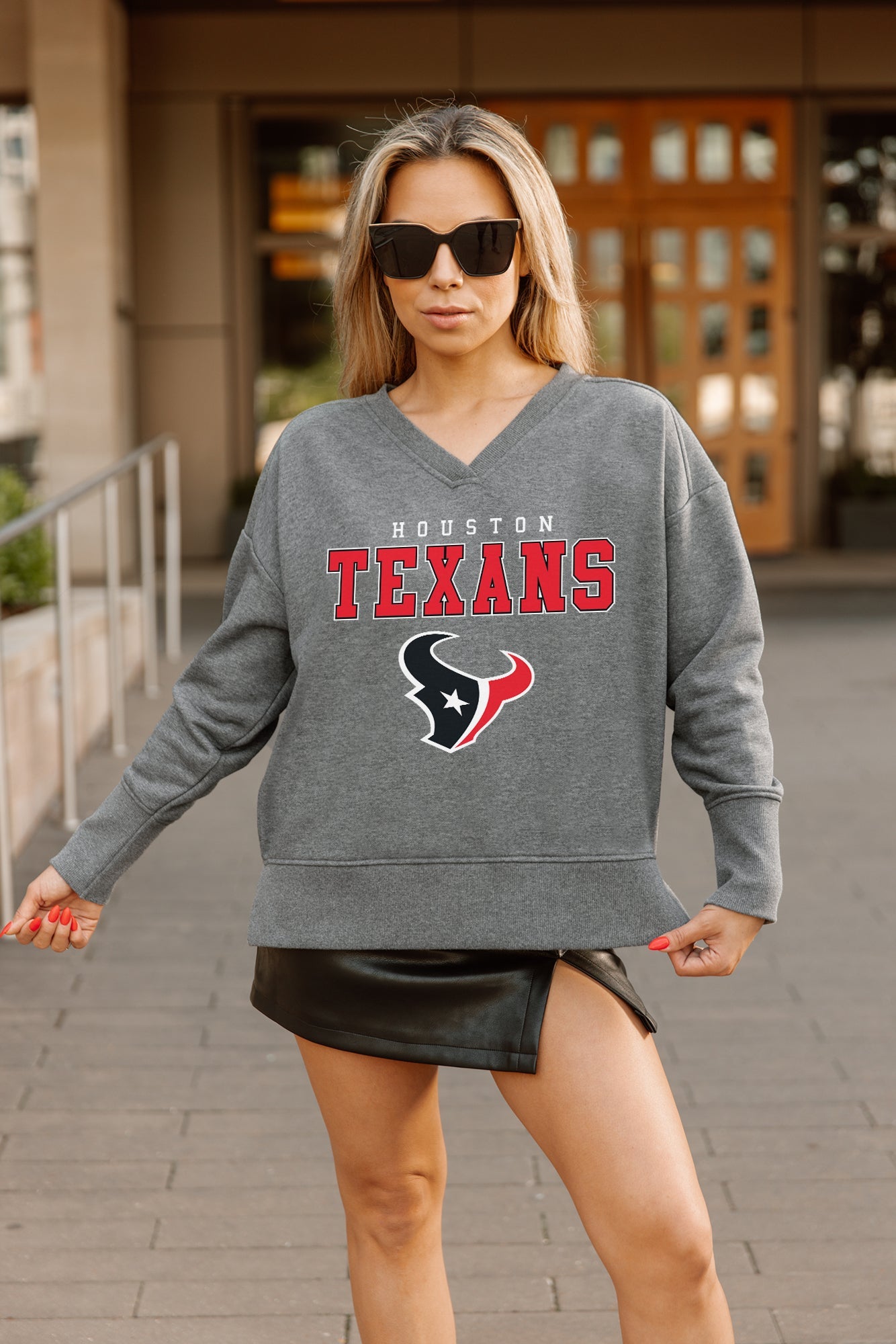 HOUSTON TEXANS MOST WANTED CLASSIC FRENCH TERRY PULLOVER