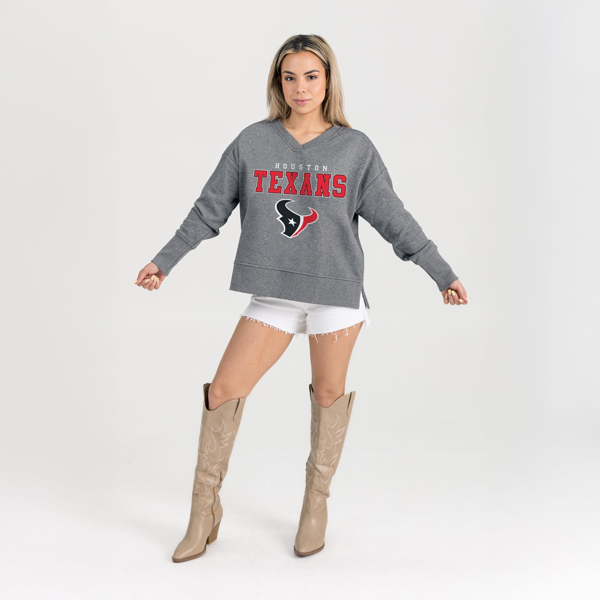 HOUSTON TEXANS MOST WANTED CLASSIC FRENCH TERRY PULLOVER