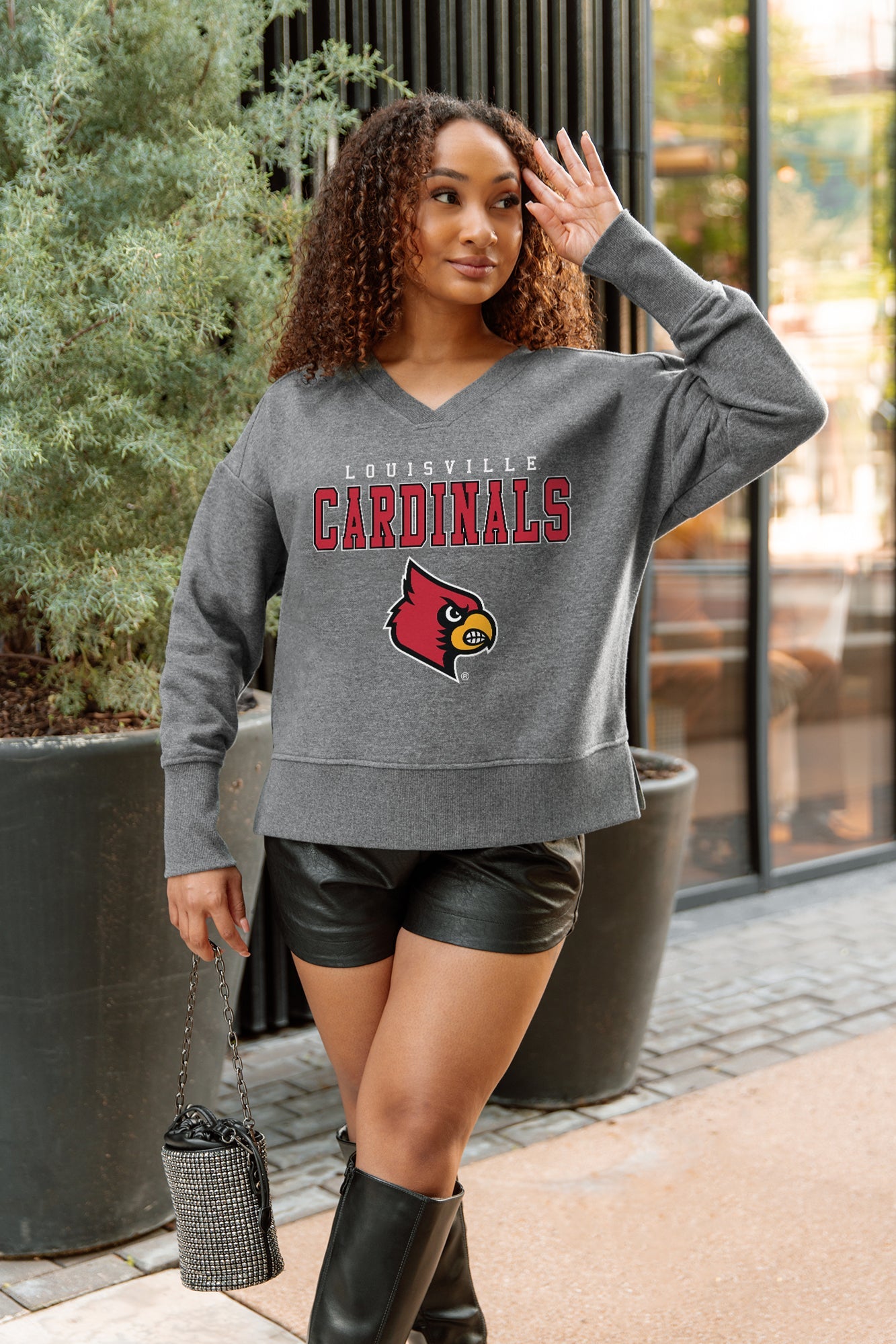 LOUISVILLE CARDINALS MOST WANTED CLASSIC FRENCH TERRY PULLOVER