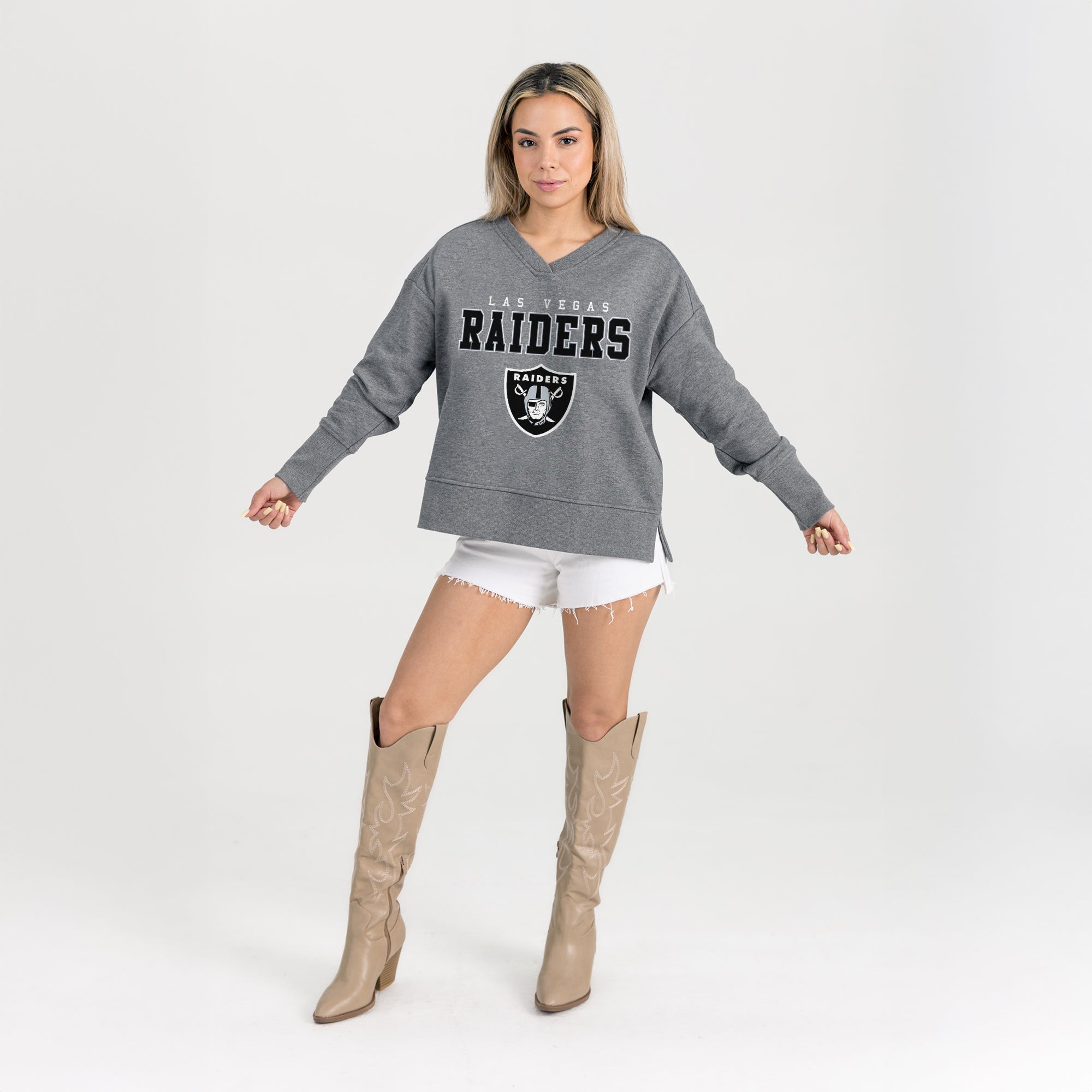 LAS VEGAS RAIDERS MOST WANTED CLASSIC FRENCH TERRY PULLOVER