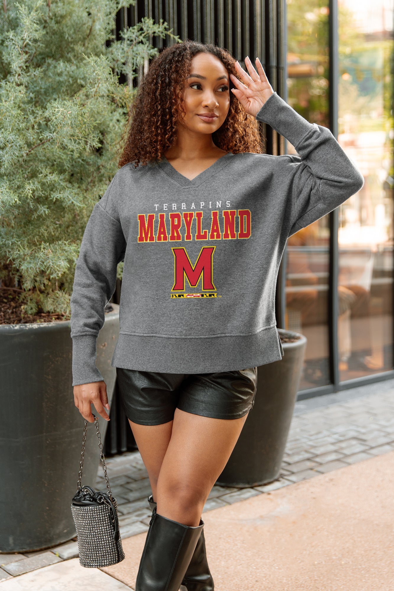 MARYLAND TERRAPINS MOST WANTED CLASSIC FRENCH TERRY PULLOVER