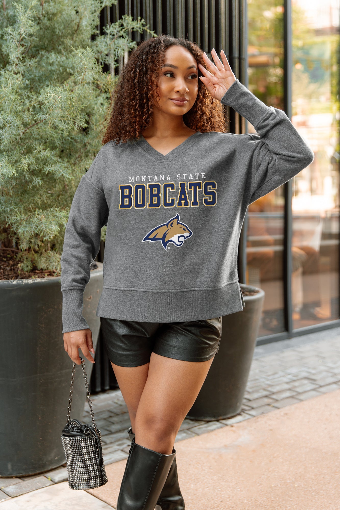 MONTANA STATE BOBCATS MOST WANTED CLASSIC FRENCH TERRY PULLOVER
