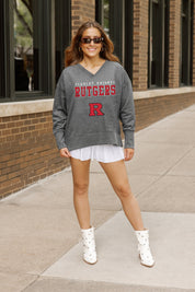 RUTGERS SCARLET KNIGHTS MOST WANTED CLASSIC FRENCH TERRY PULLOVER