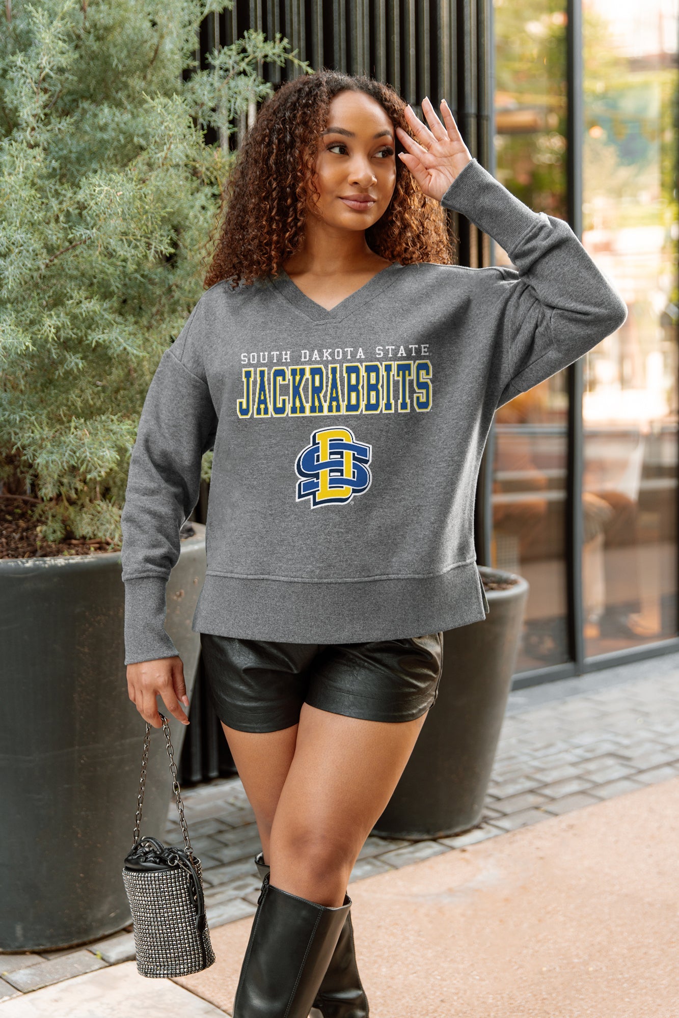SOUTH DAKOTA STATE JACKRABBITS MOST WANTED CLASSIC FRENCH TERRY PULLOVER
