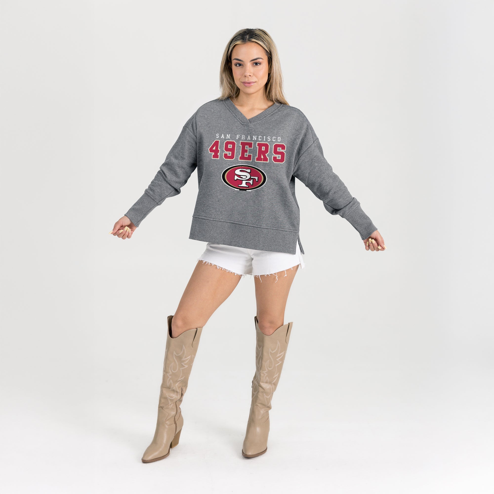 SAN FRANCISCO 49ERS MOST WANTED CLASSIC FRENCH TERRY PULLOVER